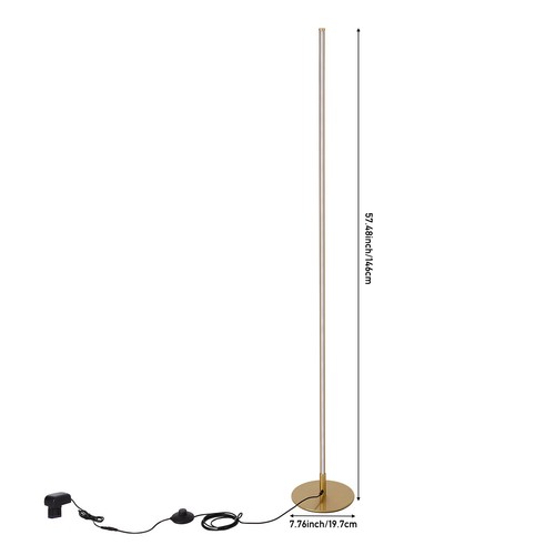 Modern led floor lamp corner - modern,