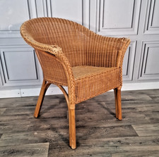 Vintage Wicker Tub Chair -