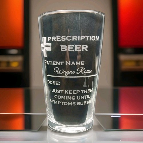 Personalised engraved beer - personalised,