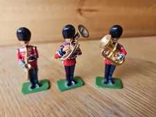 Boxed Britains Scots Guards Band Set Circular Bass Tenor Sax Euphonium 00292
