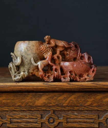 Vintage chinese soapstone - chinese,