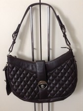 Quilted 'Franchetti Bond' Soft Faux Leather? Squishy For AW25 Shoulder Handbag