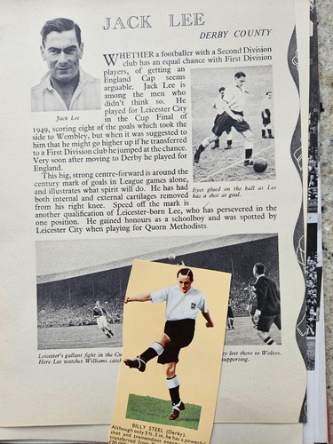 Derby county ephemera - county,