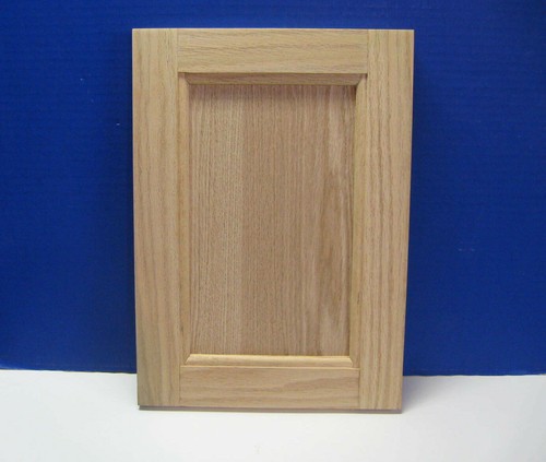 Unfinished oak flat panel door - panel,