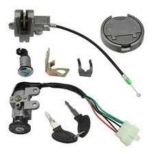 Motorcycle Ignition Switch Key Set GY6 Moped Scooter Chinese