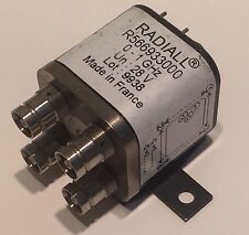 RADIALL  R566933000  75 OHM   400W   1GHz   RF  COAXIAL  RELAY           fd1f8