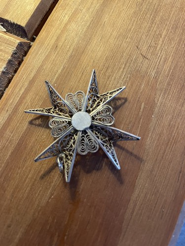 Large vintage maltese silver - large,