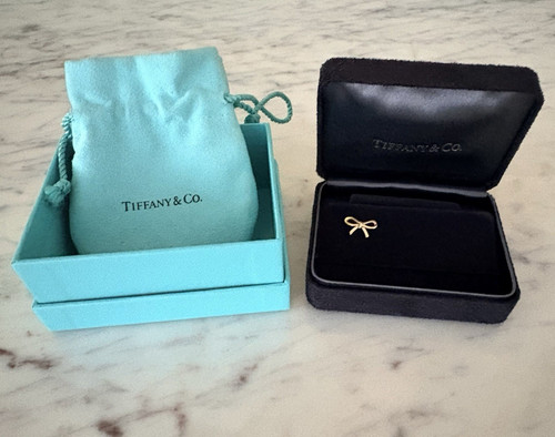 Tiffany signed 18ct rose - &,