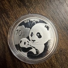 30g Silver Panda Coin .999 -