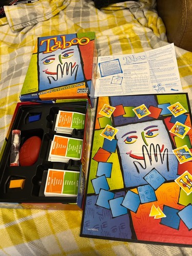 Taboo board game - board, complete
