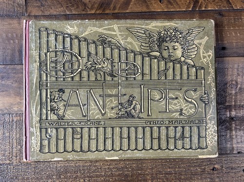 Pan pipes book old - book,