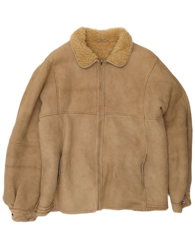 Vintage mens shearling - mens, jacket