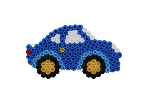 Hama beads car peg board - car, board.