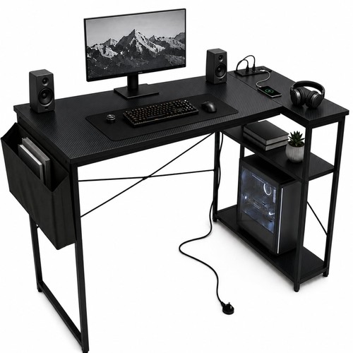 Shaped gaming desk 100cm - l,