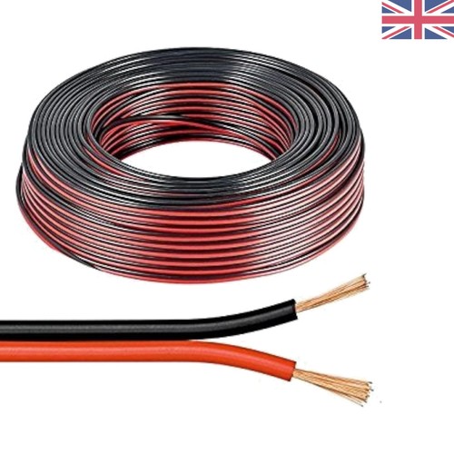 10m red black - 10m, wire