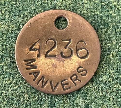 Manvers colliery pit brass - manvers,