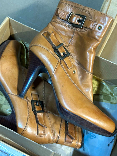Ugg women brown leather - women's,
