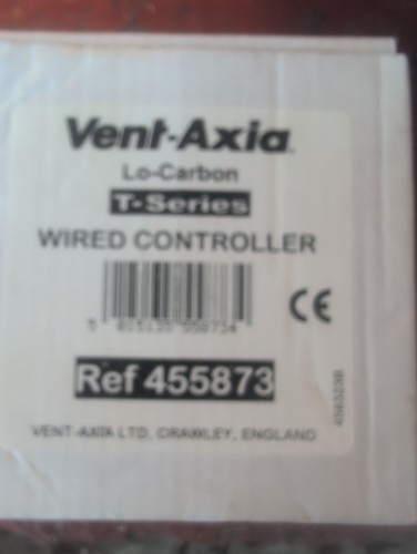 Vent axia series - t-series, wired