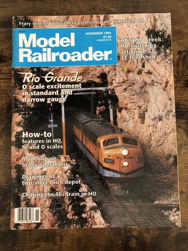 Model railroader november - railroader,