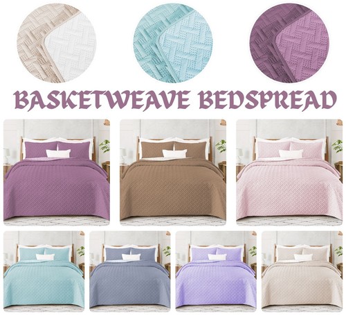 Piece quilted basket weave - piece,