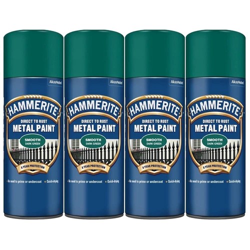 Hammerite dark green 400ml - 4,