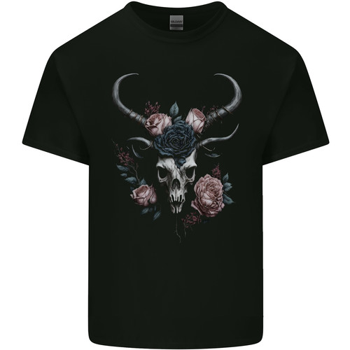 Gothic goat skull with - gothic,