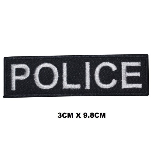 Police logo patch iron - logo, iron/sew