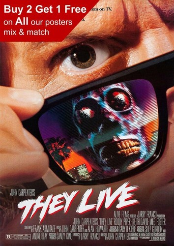 They live 1988 movie poster - they,