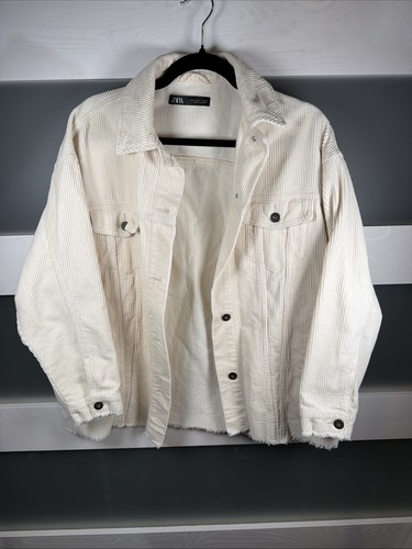 Zara cream white corduroy - cream,