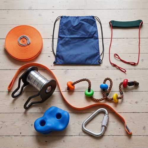 Slackline obstacle course set - obstacle,