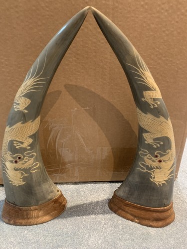 Vintage hand carved water - carved,