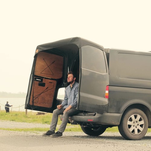 Juttauto rear barn door - t5,