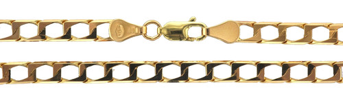 9ct yellow gold 4 - 9ct, 22.25"