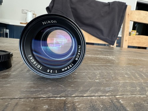 Nikon nikkor 105mm ai s - nikkor, 105mm/f2.5