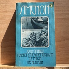 Georges Simenon Sixth 6th Omnibus Penguin Crime Pbk VG