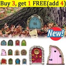 Mini Wooden Fairy Garden Door