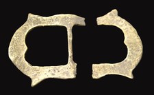 Georgian Brass Shoe Buckle