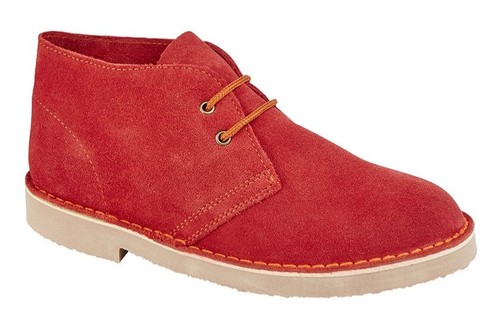 Mens red suede desert - mens,
