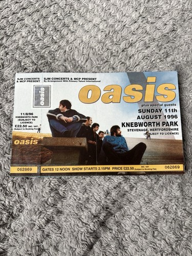Oasis knebworth sunday 11th - oasis,