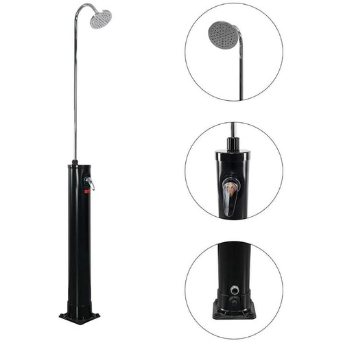 7ft solar heated outdoor - 7ft, solar-heated