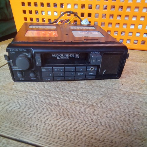 Vintage audioline 436 car - vintage,