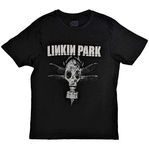 Linkin park shirt gas mask - t,