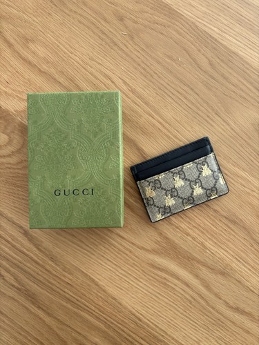 Gucci bee leather - leather, holder