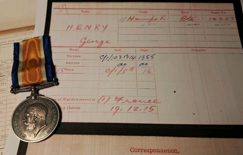 Ww1 british war medal pte - war,