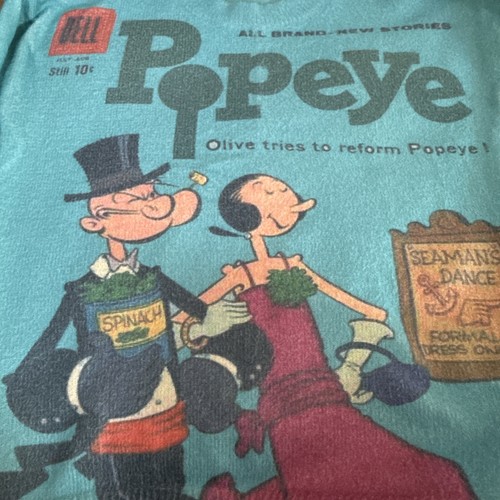 Popeye sweater medium bell - popeye,