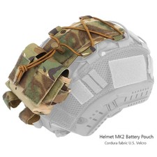 Tactical Helmet Battery Pouch MK2 Counterweight Pack Airsoft Hunting Accessory