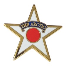 WW2 Arctic Emblem Veteran Military Hard Enamel Replica Lapel Pin Badge
