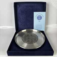 PEWTER WINE COASTER/WALL