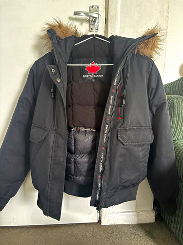 Zavetti canada black hooded - canada,