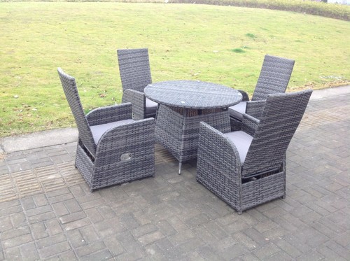 Seater reclining rattan - reclining,